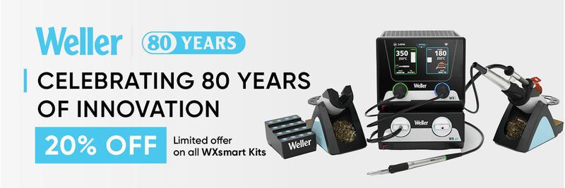 Weller WXSmart 80 éves promóció